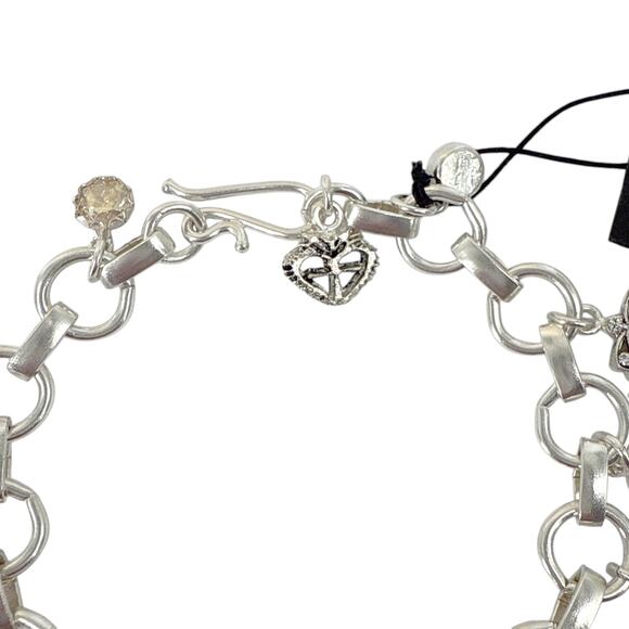 VIRGINS SAINTS & ANGELS VSA Retablo Framed Charm Bracelet Silver - Picture 7 of 8